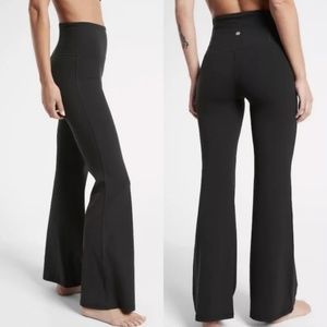 Athleta Elation Flare Pant - Black - XS Tall